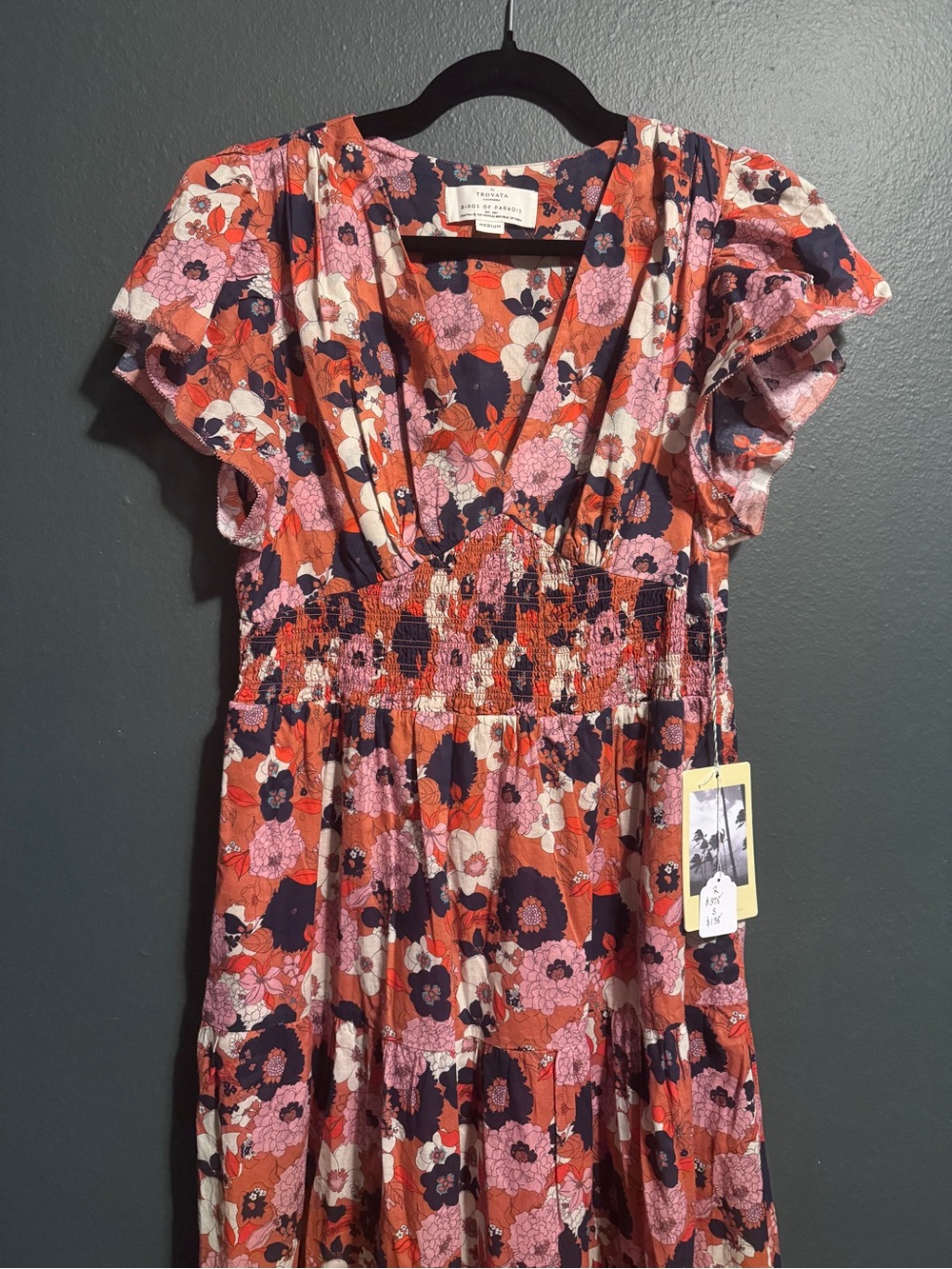 Trovata Birds of Paradise Floral - Krista Dress - Picture 2 of 3